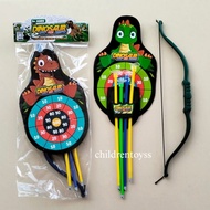Dino Pocket Arrow Toy Bow and Arrow Dinosaur/ Arrow and Target Toy/