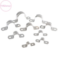 Trillionca 10pcs U Shaped Saddle Clamp Water Hose Tube Pipe Clips Water Filter  32mm New SG