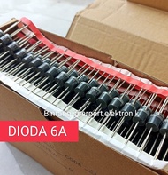 (5 Buah) DIODA 6A DIODE 6A10 DIODA 6 AMPERE DIODA 6A10 dioda 6ampere