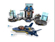 Lego Marvel Super Heroes 6868 Hulk's Helicarrier Breakout 二手齊件淨機連場境有說明書如圖郵寄港島線面交另有 76031 76032 76039