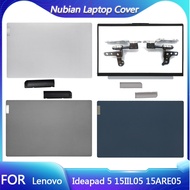 For Lenovo Ideapad NEW 5 15IIL05 15ARE05 15ITL05 ideapad 5-15 2020 2021 LCD Cover Front Bezel Hinges