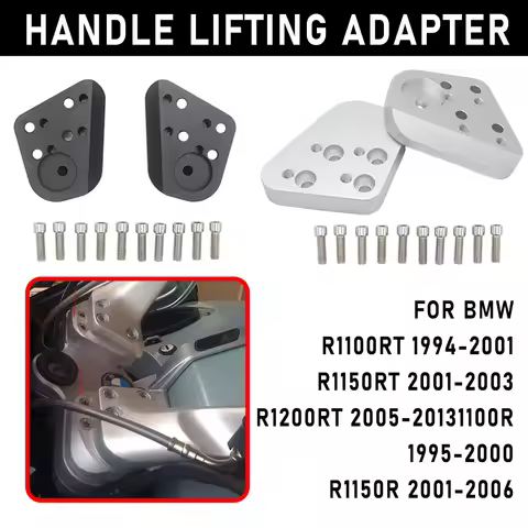 Motorcycle Aluminum Handlebar Risers Height up Adapters For BMW R1200RT R1150RT R1100RT R1100R R1150