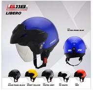 XDOT G118 NEW LIBERO SERIES HALF CUT HELMET (SGV CRUISER DESIGN) **GAYA TANPA BATASAN**
