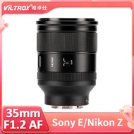 Viltrox 35mm F1.2 AF LAB PE Full Frame Large Aperture Automatic lens HyperVCM Auto Focus For Camera 