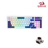 Redragon K686 ELSA PRO 98% Wireless Gasket RGB Gaming Keyboard 3-Modes BT 2.4G USB Full-Transparent 