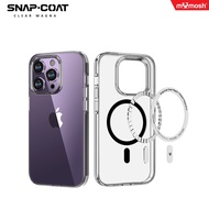 MYMOSH CLEAR MAGNA IPHONE 12 / 12 PRO AND IPHONE 13 / 13 PRO / 13 PRO MAX MAGSAFE CASING MILITARY G