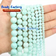 6-10mm Natural amazonite Stone Beads makes bracelets and prayer beads Stones