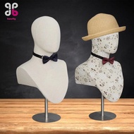 [Baosity] Wig Display Stand, Jewelry Organizer with Shoulder, Manikin Head Bust Cap Display Holder f