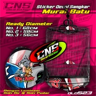 Stiker Sangkar Murai TOM AND JERRY GANGSTER High Quality Bisa REQUEST CUSTOM - CNS STICKER