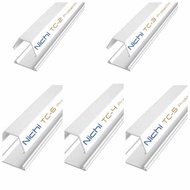 TC2 TC3 TC4 TC5 TC6 WHITE CABLE COVER PROTECTOR DUCTING TC 2 3 4 5 6 NICHI CABLE PROTECTOR 1Meter