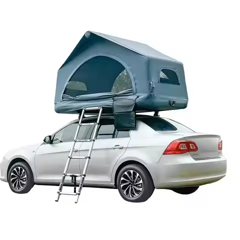 Car Roof Canopy Rooftop Mosquito Net Tent for Small Car 2 Door Camper Top Vehicle Roof Tent