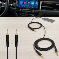 Durable 3.5mm Stereo Audio Extension Cable Adapter for Headphones, Compatible with Smartphones, Tabl