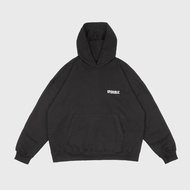 Epidemic Pullover Hoodie [BOXY FIT] 330 Gsm Chariot Black Oversized Hoodie Boxy Hoodie