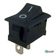 Black 2-Prong ON-OFF Switch Small ON-OFF Switch/ 2-PIN Caroke Switch/