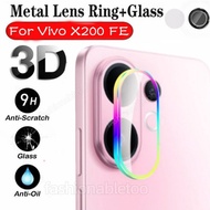 For Vivo X200 FE 2025 Metal Ring Camera Lens Protective Film For Vivo X200 FE X200FE VivoX200 FE Viv