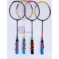 Viral! Badminton Racket Badminton Racket Badminton Bag Grip Complete Package