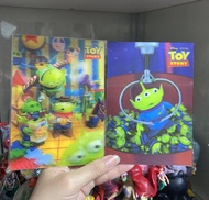 日本絕版3D立體巴斯光年胡迪三眼仔公仔Postcard明信片。朔克天王公仔 Disney 胡迪翠絲 Toy Story泡泡龍 史迪仔Stitch Toy  Story 三眼仔反斗奇兵 toy stor