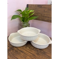 PT01601-Round Baking Tray With Handle Set Of 3 Size: 6x2 Inches