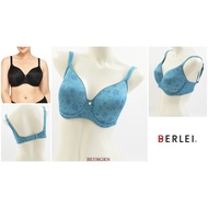 BERLEI Full Cup Thin Foam Underwire Women's Bra BIG Size 42E 46DD Floral Pattern Jumbo Underwire Bra