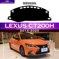 for Lexus CT200h 2014-2020 CT 200 200h F Sport Anti-Slip Car Dashboard Cover Avoid Light Pad Instrum