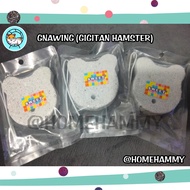HAMSTER GNAWING BITE TOY | HAMSTER DENTAL SHARPENER MINERAL STONE HAMSTER SHAPE
