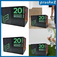 [Prasku2] 3 in 1 Plyometric Jumping Box Versatile Training Box Multifunction Plyometric Box for Lung