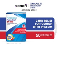 Mucosolvan 24HRS for Cough with Phlegm - 50 Capsules