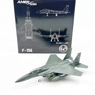 1/100 US Army F-15E Fighter F15 Bay Wars MiG Killer Finished Alloy Airplane Model Ornaments
