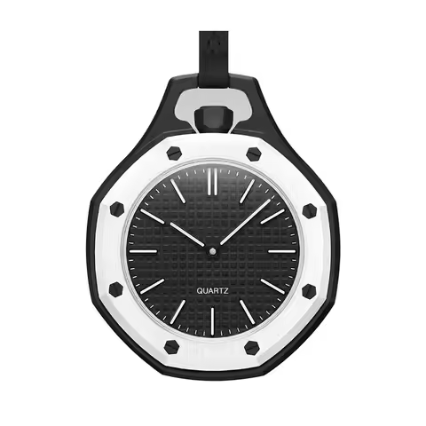 2026 Years Old New Pocket Watch Octagonal Pop Style Neck Quartz Movement Candy Color Quartz Watch Co