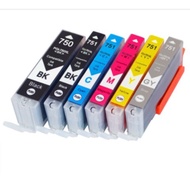 CA NON PGI 750 XL / CLI 751 XL Compatible ink Cartridge (PBK,BK,C,M,Y,G)