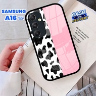 Softcase Glass Kaca SAMSUNG A16 4G & SAMSUNG A16 5G - Case Handphone SAMSUNG A16 4G & SAMSUNG A16 5G