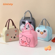 UMISTY Cartoon Lunch Bag, Portable  Cloth Insulated Lunch Box Bags, Lunch Box Accessories Thermal Thermal Bag Tote Food Small Cooler Bag