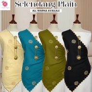 SELENDANG PLAIN | SHAWL | SONGKET TENUN | TUDUNG |VEIL