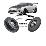 TOYOTA LEXUS 2JZGE ENGINE SUPRA 3.0 JZA70 MK3 MK4 2JZ 1JZ CRANK SHAFT PULLY / MAIN PULLY / TIMING PU