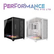 CORSAIR AIR 5400 LX-R ICUE LINK TEMPERED GLASS MID TOWER BLACK/WHITE ( 2 YEARS WARRANTY )