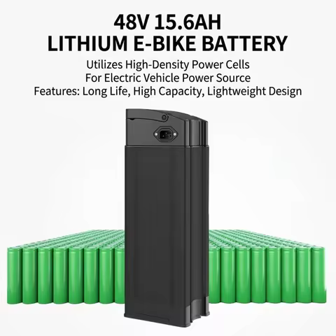 New 48V folding bicycle battery 15.6AH 18650 lithium battery 30A BMS suitable for motor power 250-10