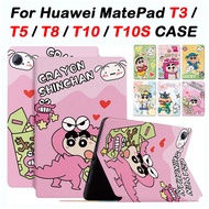 For Huawei MatePad T  T10s T8 T5 T3 10.1 9.6 8.0 inch cartoon High Quality Leather Tablet case