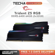 G.Skill Trident Z5 RGB | 64GB (2x32GB) | DDR5-6400 MT/S | Dual Channel Desktop Memory (F5-6400J3239G