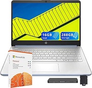 HP Stream 14" Ultra-Light Laptop for Students & Business, Intel Processor N150, 16GB RAM, 288GB Stor