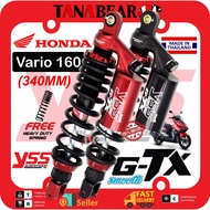 YSS Vario160 (340MM) GTX [Free Heavy Duty Spring]. Adjustable absorber monoshock G-TX Vario 160 150 