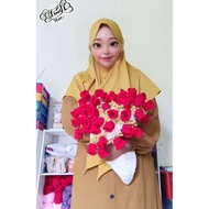 Crochet Flower Bouquet Blanket