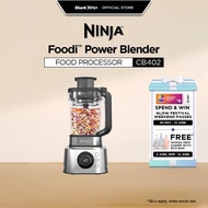 Ninja Foodi 5 in 1 Power Blender & Food Processor +  XL Smoothie Maker & Nutrient Extraction Cup, 12