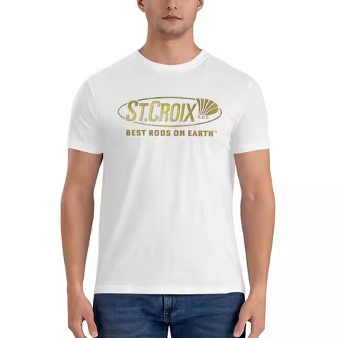 Life Love St Croix Merch 658 T-Shirt for Men Cotton Oversized T Shirts Men's Short Sleeve Crew Neck 