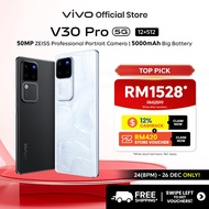 New Launch vivo V30 Pro 5G ZEISS Triple Camera | Aura Light 3.0 |12+12GB EXTENDED RAM 512GB ROM|7.44