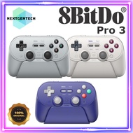 8BitDo Pro 3 Bluetooth Gamepad Retro Wireless Controller TMR Joysticks Hall Effect for Windows Andro