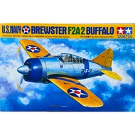 Tamiya 1/48 U.S.Navy Brewster F2A-2 Buffalo No.61031 Fighter Aircraft Model Assembled