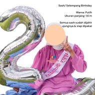 (SATIN MATERIAL) SEVENTEEN SWEET17 BIRTHDAY SLING NECKLACE SASH BIRTHDAY BOY BIRTHDAYGirl SURPRISE D