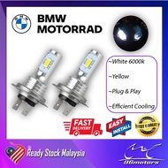 Bmw Motorcycle H7 Headlight Led Bulb 6000k White For S1000R S1000RR S1000XR F700 F800 F900 K1200 Gs 