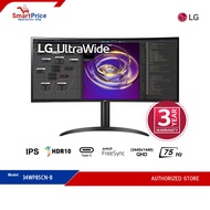 LG 34" Monitor 34WP85CN-B Curved UltraWide 34 Inch QHD IPS /75Hz/HDR10/AMD FreeSync/USB Type-C