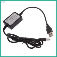 CRE USB to DC Power Cable USB 5V to 12V DC Connector Charging Cable 5 5x2 1mm